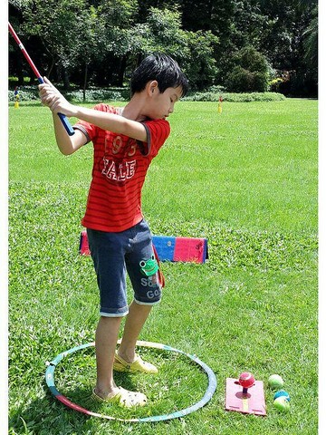 SNAG兒童青少年高爾夫球桿高啟蒙GOLF初學者推桿切桿揮桿練習套裝