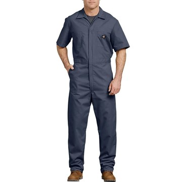 【DICKIES】33999 Short Sleeve Coverall 短袖 連身工作服 (DN 深藍色)