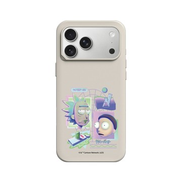 iPhone 17 Pro Max SolidX 貝殼灰 - 瑞克和莫蒂 Rick and Morty - 3D版