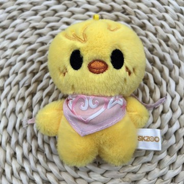 ⭐ 韓國代購正版⭐流浪兒童毛絨娃娃豆豆眼鑰匙扣掛件口水巾玩偶SKZOO周邊禮物