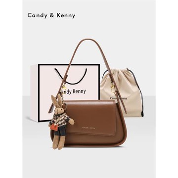 (免運)官網小c&k法棍腋下包女生生日禮物2025新款小眾單肩包真皮斜挎包