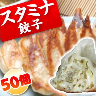 餃子 お取り寄せ スタミナ餃子50個 餃子のたれ付き おつまみ ご当地グルメ