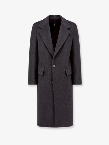 Cashmere coat with satin lining - HEVO - gender_Man