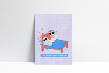 打呼 | 明信片 | malut