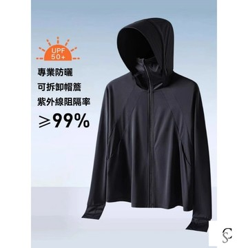 【XL-8XL大尺碼】👩防曬服 涼感外套 冰絲外套 大碼女裝大碼300斤胖mm冰絲涼感防曬衣女夏季新款大帽簷遮陽防紫外