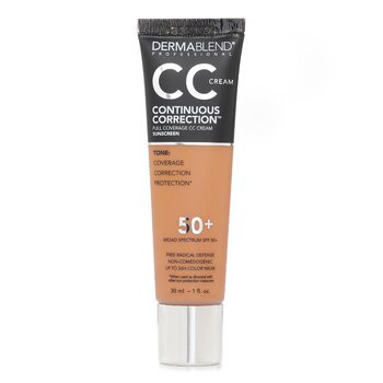 Dermablend 皮膚專家 Continuous Correction™ CC 霜 SPF 50 - # 43N Medium 3 30ml/1oz-BB/CC霜