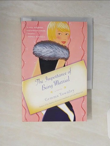 【書寶二手書T8／原文小說_V1X】The Importance Of Being Married_Townley, Gemma
