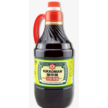 【永樂貿易】龜甲萬 甘醇薄鹽醬油 1600ml / 罐