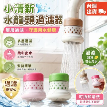 桃園出貨✨水龍頭過濾器 多巴胺水龍頭過濾器 水龍頭濾水器 水龍頭淨水器 自來水防濺 濾水頭 泡器 淨水器 過濾起泡頭
