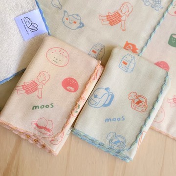 【 漫遊系列 】 生活觸感棉紗手巾 兩入組 / 預購商品