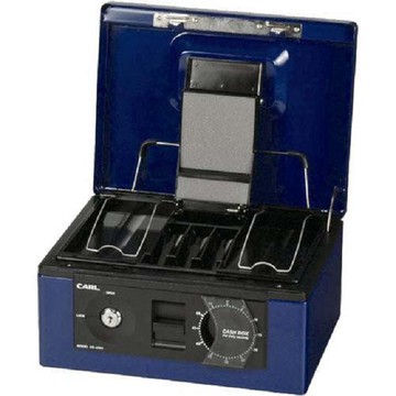 CARL CB-8560 藍色手提金庫/保險櫃
