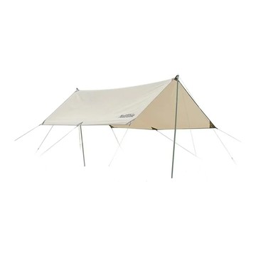 Naturehike 挪客 硬山 多人天幕 附天幕杆 方形3 x 4米 NH20TM006 4.7kg  400 x 292cm  流沙金  1組