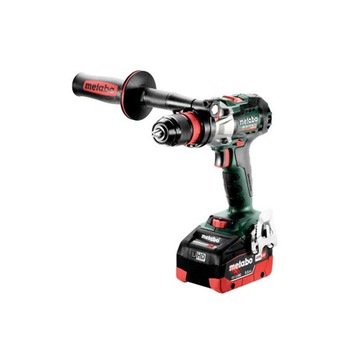 metabo 美達寶 18V鋰電無刷脈衝震動電鑽-快拆 5.5Ah套裝組 隨附系統工具箱(SB 18 LTX BL Q I)
