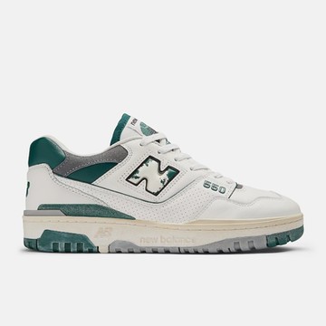 NEW BALANCE NB 休閒鞋 男鞋 女鞋 運動鞋 白綠 BB550VTG-D楦