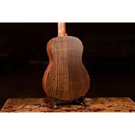 Ortega Guitars, 4-String Timber Series Solid Top Baritone Ukulele w Bag, Right (RUACA-BA)