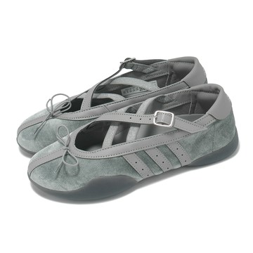 [ACS] adidas 休閒鞋 Taekwondo Mei Ballet W 女鞋 灰 芭蕾風 綁帶 愛迪達 JR4487