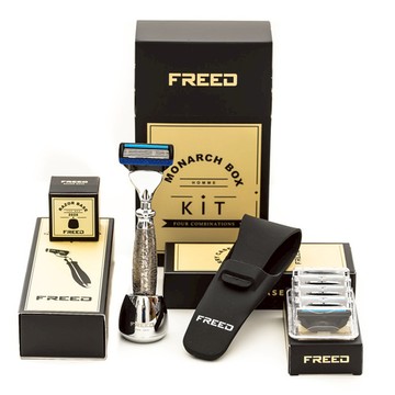 FREED｜尊爵四件組刮鬍刀禮盒【免費專屬刻字】