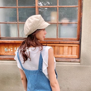 「拉兒小舖」台灣現貨-韓版 素面 簡約 日單款 報童帽  英倫帽 貝蕾帽 八角帽  貝雷帽