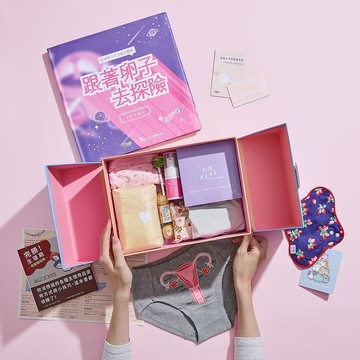 【凱娜】初經寶盒｜立體書組