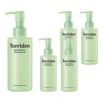 Torriden 官方直營 積雪草舒緩潔面凝膠  200ml  5件