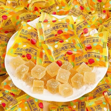 免運下殺價 正宗陳皮山楂薏仁果糕 陳皮軟糖 陳皮山楂薏仁軟糖 陳皮山楂薏仁果糕