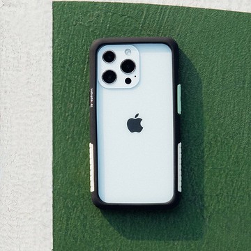 送品牌掛繩 iPhone 13 系列 NMD抗汙防摔手機殼-黑抹茶拿鐵