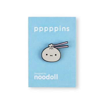 筷子米寶包娃娃琺瑯別針 Ricebao Chopstick 文創文青徽章 包包