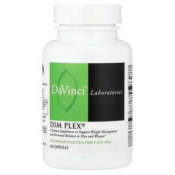 DaVinci Laboratories, DIM Plex，60 粒膠囊