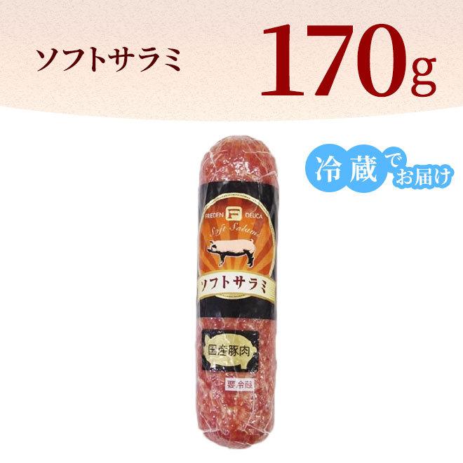 ソフトサラミ170g [冷蔵] サラミ サラミソーセージ カルパス おつまみ ソーセージ オードブル 取り寄せ 肉 お肉 お取り寄せグルメ お取り寄せ グルメ ギフト