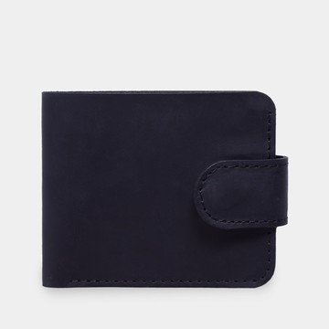 黑色皮革皮夾 – 日常使用的緊湊型皮夾