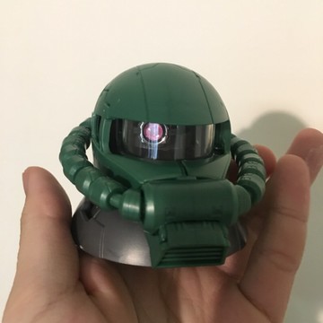 現貨 薩克 綠色 量產型 鋼彈 環保扭蛋 日本東京 台場帶回 全新未拆（圖片自收品參考）