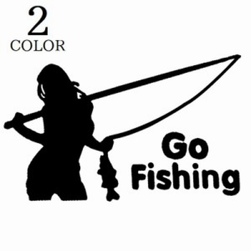 車用ステッカー ステッカー デカール カーステッカー フィッシング 釣り Fishing 女性 英字 車用シール シール 通販 Lineポイント最大1 0 Get Lineショッピング