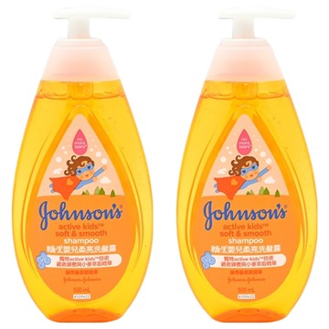 嬌生嬰兒柔亮洗髮露 500ml 添加麥芽精華 不流淚配方  2瓶