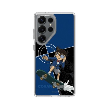 Galaxy S25 Ultra Clear 透明 - Detective Conan - 柯南與滑板