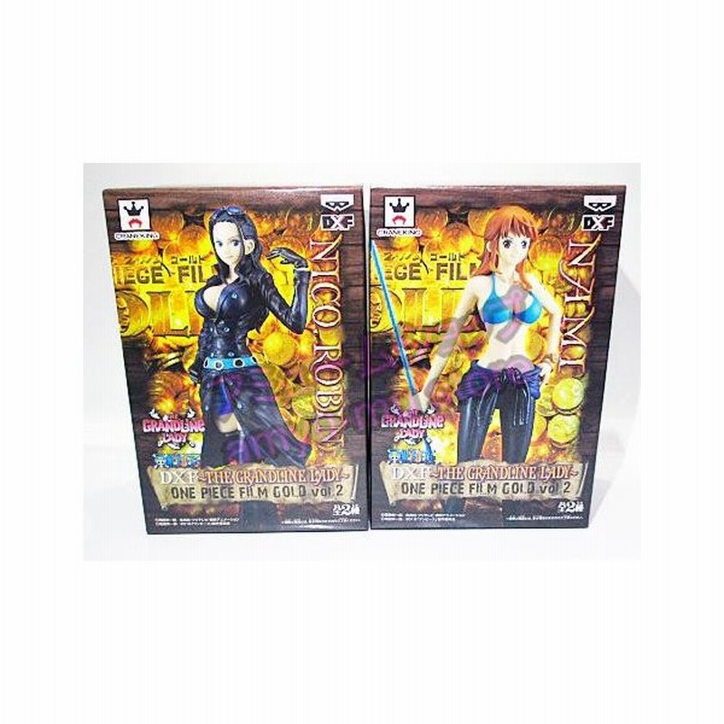 ワンピース Dxf The Grandline Lady One Piece Film Gold Vol 2 ナミ ニコ ロビン 全2種セット 通販 Lineポイント最大0 5 Get Lineショッピング