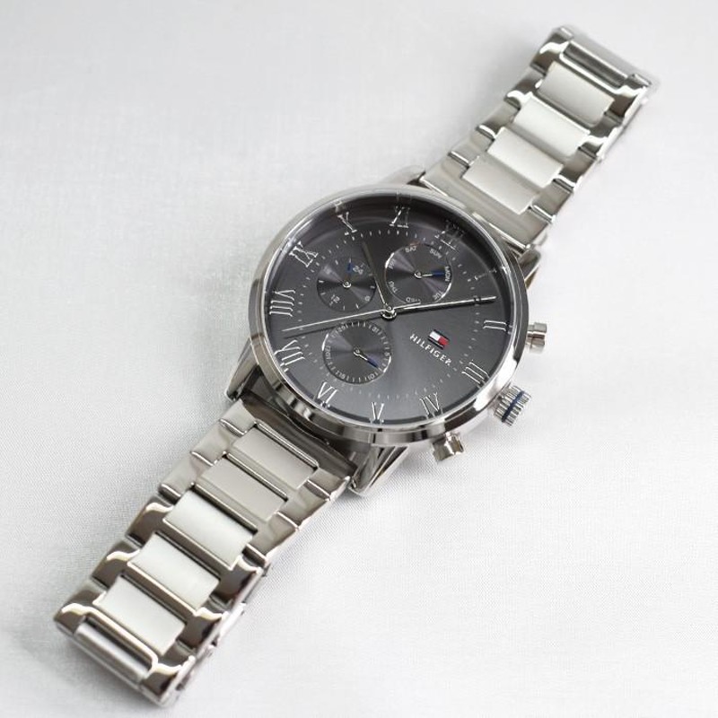 トミーヒルフィガー 腕時計 メンズ 1791397 (5) シャンパングレー