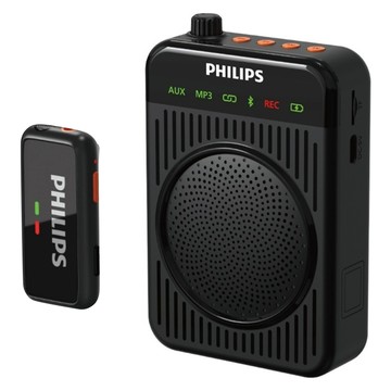 PHILIPS 飛利浦 無線領夾麥克風  黑色  DLM3551CB