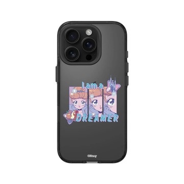 iPhone 16 Pro Clear (相機按鈕) 酷墨灰 - 迪士尼-公主系列 Disney Princess - 追夢仙度瑞拉