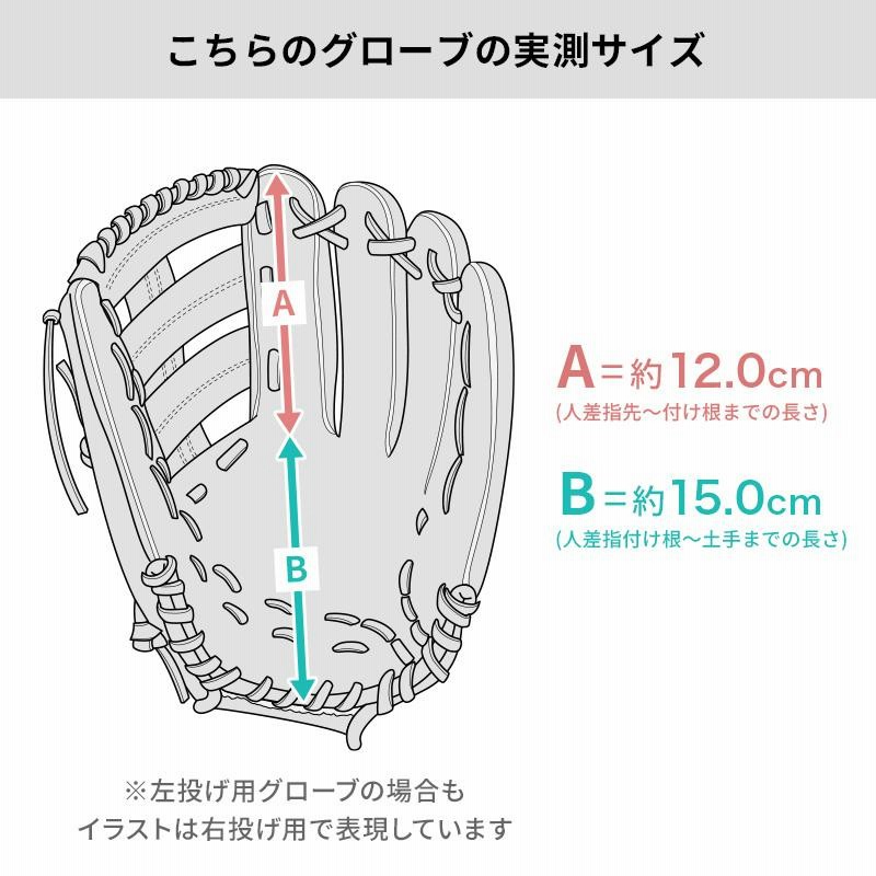 全紐交換済みグローブ】 ナイキ 少年軟式グローブ / 投手用