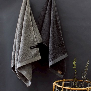 御選厚男人大毛巾 超值二件組 暖灰X2