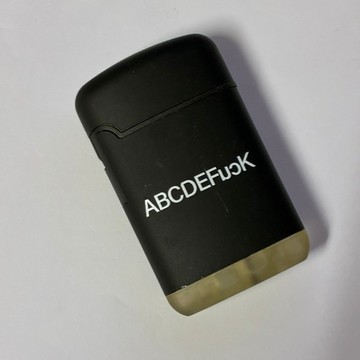 [沐沐屋]ZENGAZ圓瓶系列防風打火機 ABCDEFk 失控中 ｜英文字母 潮流叛逆 噴射藍焰 可重複充氣 造型打火機