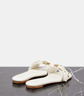 Chloé Mae leather slides