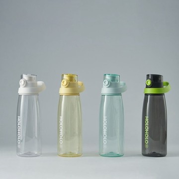 送給愛運動的你【Holoholo】[收禮者可自選] PILATES BOTTLE 大容量吸管運動水壺 - 1000ml (共4色) 補水降溫 運動健身 運動水壺 水分補充 輕巧攜帶