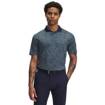【UNDER ARMOUR】UA 男 Matchplay 印花短袖POLO_1377377-422