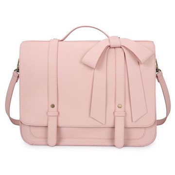 ECOSUSI 粉色夏日花園14吋筆電後背包