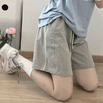 🚀台灣出貨虧本衝評🚀日本🇯🇵 ins超火運動短褲女夏韓版潮學生寬松顯瘦百搭薄款闊腳休閑五分褲