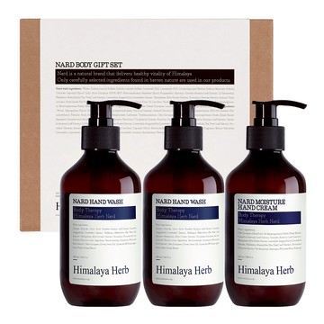 NARD 手部護理 洗手露 280ml 2瓶 + 護手霜 280ml 1組