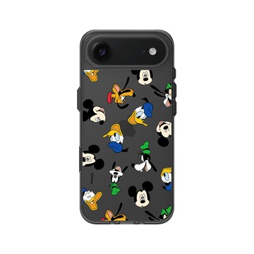 iPhone Air Clear (相機按鈕) 酷墨灰 - 迪士尼-米奇 Mickey - Sticker-米奇與他的朋友