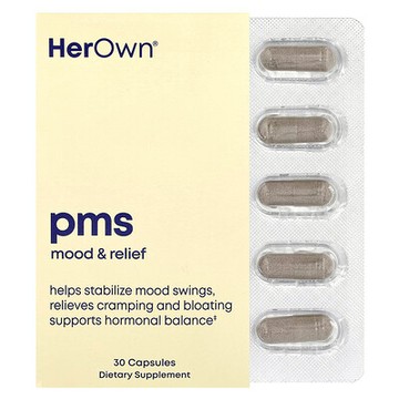 Her Own, PMS，情緒緩解，30 粒膠囊