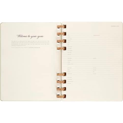 Moleskine 2024 Spiral Academic Planner  12M  Extra Large  Crush Ki 